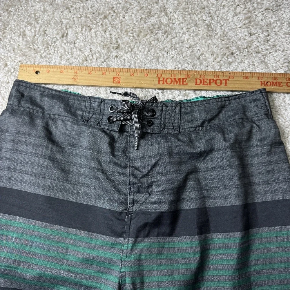 OCEAN CURRENT Swim Trunks Mens XL Tropical Flamingo Shorts‎ Lined Mesh